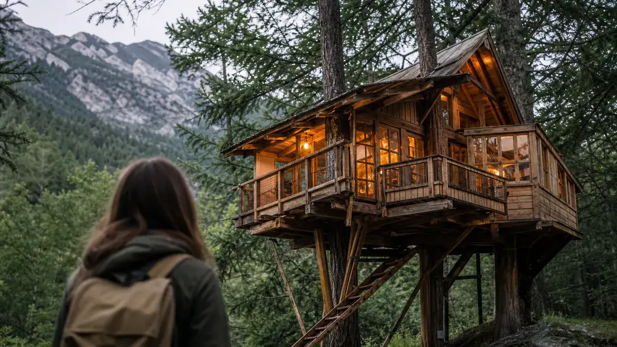 Cabanes dans les arbres des Pyrénées : les adresses et les prix pour une nuit insolite
