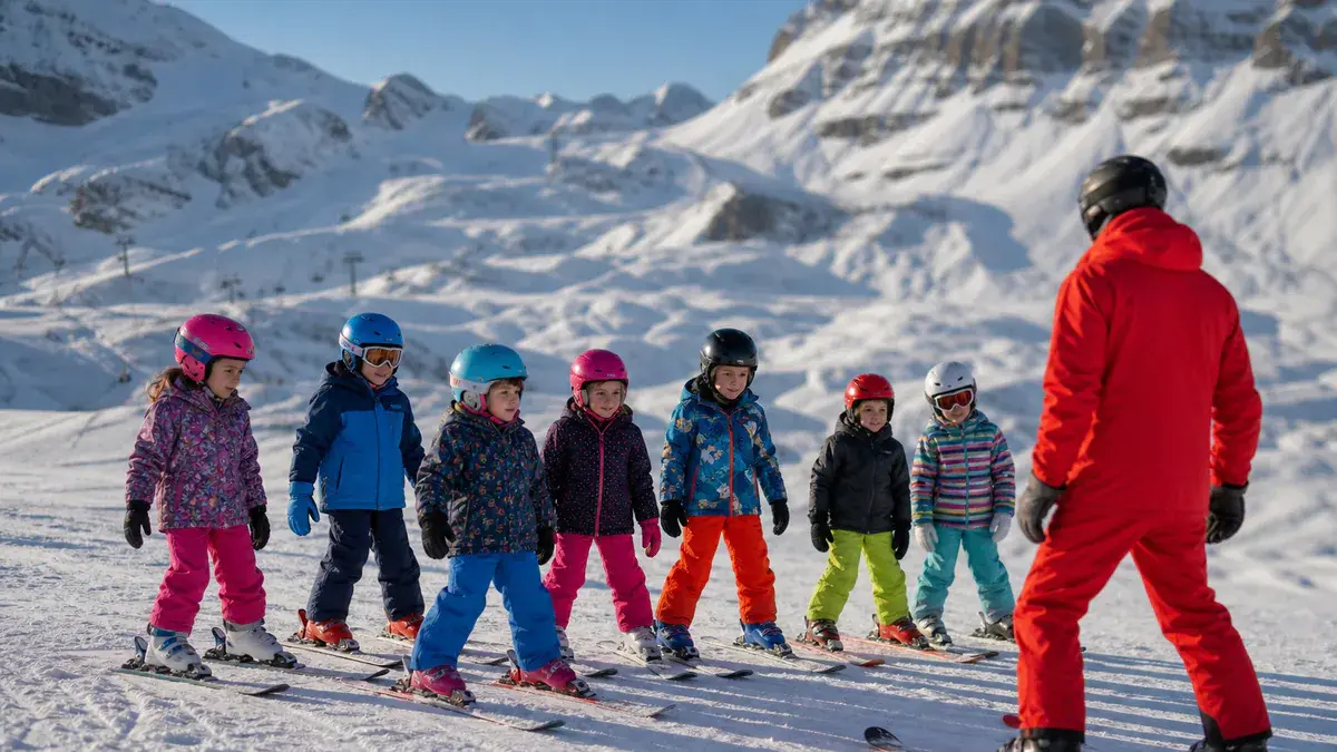 École de ski français de Gourette : cours, tarifs et réservation pour enfants et adultes